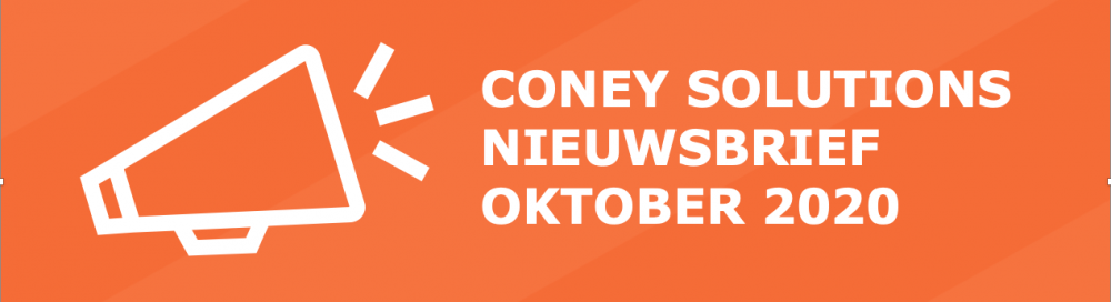 Coney Solutions nieuwsbrief oktober 2020